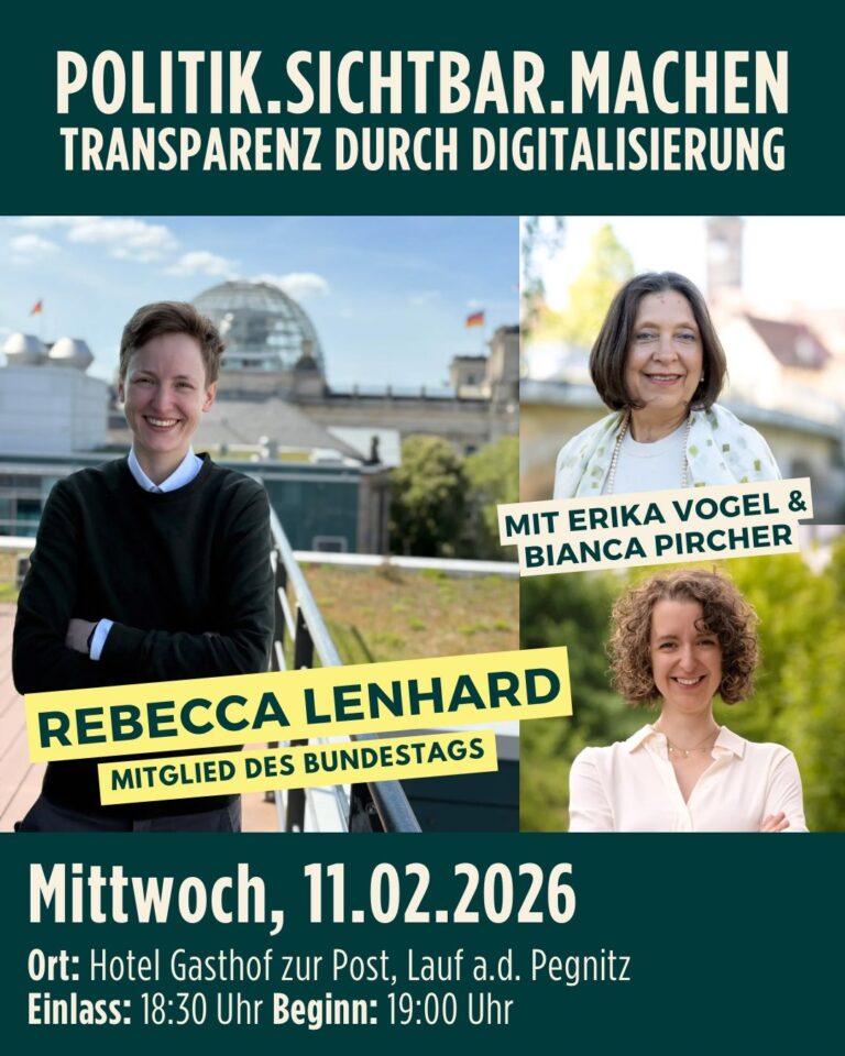 Politik.Sichtbar.Machen. Transparenz durch Digitalisierung mit Rebecca Lenhard