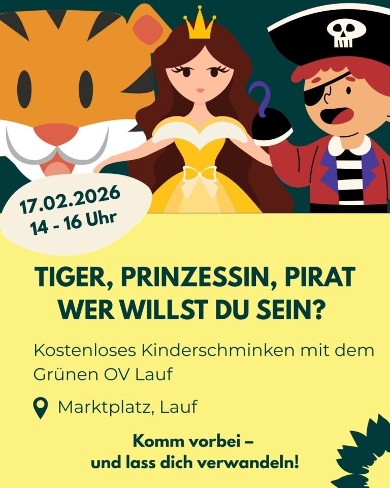 Kinderschminken am Faschingsdienstag